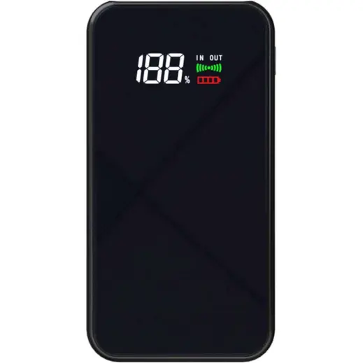 Jinotega @memorii Glass Screen 8000mAh Wireless Powerbank Unbranded